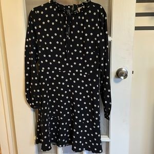 Loft fit and flare dress